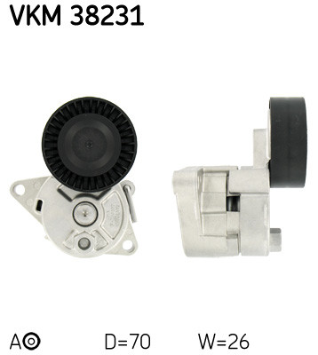 SKF Spannrolle, Keilrippenriemen